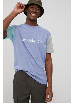 T-shirt męski New Balance - ANSWEAR.com