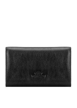 Damski portfel skórzany minimalistyczny czarny ze sklepu WITTCHEN w kategorii Portfele damskie - zdjęcie 135119562