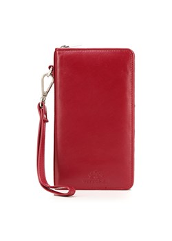 Damski portfel skórzany z kieszenią na telefon ze sklepu WITTCHEN w kategorii Portfele damskie - zdjęcie 135119574
