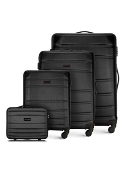 Komplet walizek z ABS-u żłobionych ze sklepu WITTCHEN w kategorii Walizki - zdjęcie 135122804