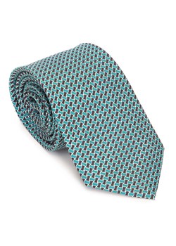 Krawat z jedwabiu wzorzysty ze sklepu WITTCHEN w kategorii Krawaty - zdjęcie 135123700