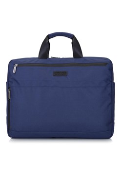 Męska torba na laptopa 17” z boczną kieszenią duża ze sklepu WITTCHEN w kategorii Torby na laptopa - zdjęcie 135124941