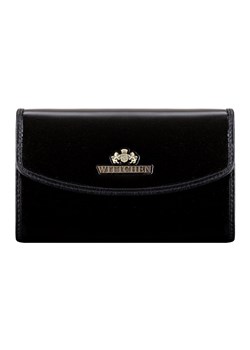Damski portfel ze skóry elegancki czarny ze sklepu WITTCHEN w kategorii Portfele damskie - zdjęcie 135128402