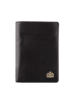 Męski portfel skórzany z podzielonym wnętrzem czarny ze sklepu WITTCHEN w kategorii Portfele męskie - zdjęcie 135129613
