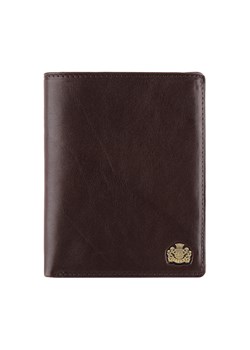 Męski portfel skórzany rozkładany duży brązowy ze sklepu WITTCHEN w kategorii Portfele męskie - zdjęcie 135129840