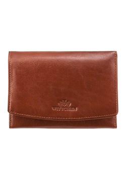Damski portfel skórzany z kieszonką na bigiel ze sklepu WITTCHEN w kategorii Portfele damskie - zdjęcie 135130954