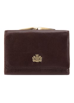 Damski portfel skórzany z herbem na bigiel ze sklepu WITTCHEN w kategorii Portfele damskie - zdjęcie 135131093