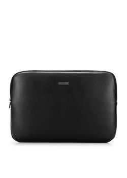 Etui na laptopa 15,6” z ekoskóry czarne ze sklepu WITTCHEN w kategorii Torby na laptopa - zdjęcie 135133393
