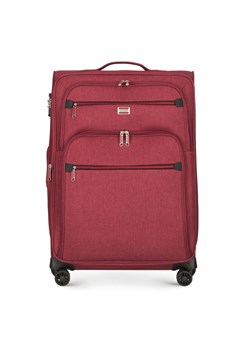 Średnia walizka z kolorowym suwakiem ze sklepu WITTCHEN w kategorii Walizki - zdjęcie 135140590