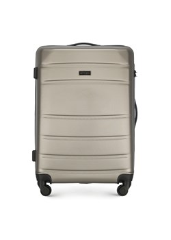 Średnia walizka z ABS-u żłobiona ze sklepu WITTCHEN w kategorii Walizki - zdjęcie 135165462