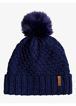 Damska czapka zimowa z pomponem ROXY W BLIZZARD BEANIE - niebieski ze sklepu Sportstylestory.com w kategorii Czapki zimowe damskie - zdjęcie 135207221