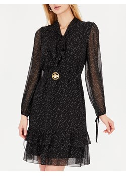 Czarna sukienka w groszki L'AF Jana ze sklepu Eye For Fashion w kategorii Sukienki - zdjęcie 135248451