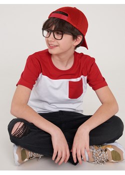 GATE Bawełniana koszulka z kieszonką chłopięca 8Y ze sklepu gateshop w kategorii T-shirty chłopięce - zdjęcie 135350871