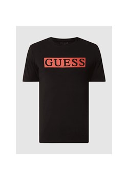 T-shirt męski Guess z krótkimi rękawami z elastanu 