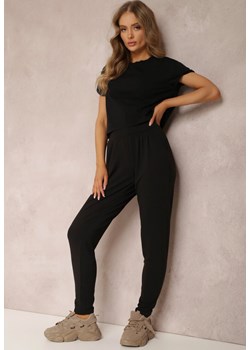 Czarne Spodnie Phenanie ze sklepu Renee odzież w kategorii Spodnie damskie - zdjęcie 135442034