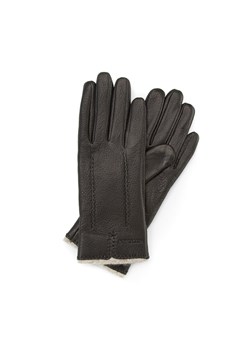 Damskie rękawiczki skórzane z wełnianym wnętrzem ze sklepu WITTCHEN w kategorii Rękawiczki damskie - zdjęcie 135445500