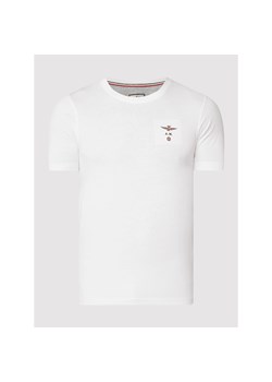 T-shirt z wyhaftowanym logo ze sklepu Peek&Cloppenburg  w kategorii T-shirty męskie - zdjęcie 135450613