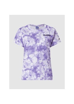 T-shirt o kroju custom fit z bawełny — Champion x P&C — wyłącznie w naszej ofercie ze sklepu Peek&Cloppenburg  w kategorii Bluzki damskie - zdjęcie 135452181