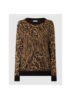 Sweter z tkanym wzorem ze sklepu Peek&Cloppenburg  w kategorii Swetry damskie - zdjęcie 135454061