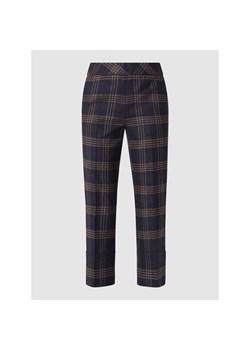 Luźne spodnie skrócone ze wzorem w kratkę model ‘Franzi’ ze sklepu Peek&Cloppenburg  w kategorii Spodnie damskie - zdjęcie 135454230