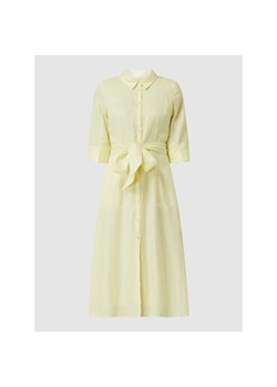 Sukienka koszulowa z lnu ze sklepu Peek&Cloppenburg  w kategorii Sukienki - zdjęcie 135455294