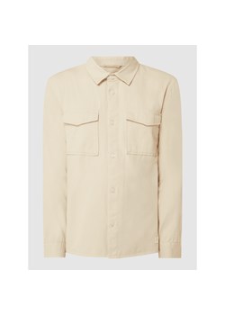 Koszula casualowa o kroju regular fit z diagonalu ze sklepu Peek&Cloppenburg  w kategorii Koszule męskie - zdjęcie 135456954