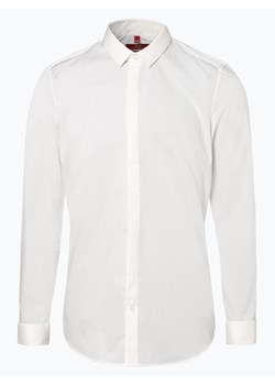 Finshley & Harding London - Koszula męska z wywijanymi mankietami, biały ze sklepu vangraaf w kategorii Koszule męskie - zdjęcie 135475720