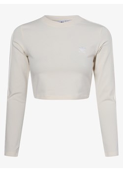 adidas Originals Damska koszulka z długim rękawem Kobiety Bawełna écru jednolity ze sklepu vangraaf w kategorii Bluzki damskie - zdjęcie 135477512