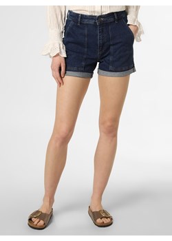Noisy May Damskie krótkie spodenki jeansowe Kobiety Bawełna blue stone jednolity ze sklepu vangraaf w kategorii Szorty - zdjęcie 135477991