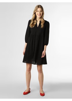 HUGO Sukienka damska Kobiety Bawełna czarny jednolity ze sklepu vangraaf w kategorii Sukienki - zdjęcie 135478023