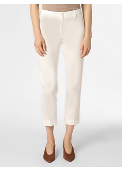 Max Mara Weekend Spodnie Kobiety Bawełna biały jednolity ze sklepu vangraaf w kategorii Spodnie damskie - zdjęcie 135478070