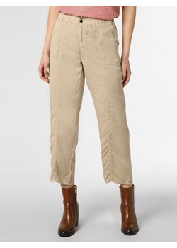 BRAX Spodnie Kobiety Sztuczne włókno beżowy jednolity ze sklepu vangraaf w kategorii Spodnie damskie - zdjęcie 135478200