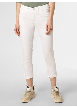 RAFFAELLO ROSSI Spodnie Kobiety Bawełna biały jednolity ze sklepu vangraaf w kategorii Spodnie damskie - zdjęcie 135478220