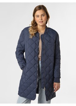 Marie Lund - Damski płaszcz pikowany, niebieski ze sklepu vangraaf w kategorii Płaszcze damskie - zdjęcie 135478270