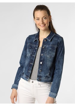 Street One Damska kurtka jeansowa Kobiety blue stone jednolity ze sklepu vangraaf w kategorii Kurtki damskie - zdjęcie 135478361