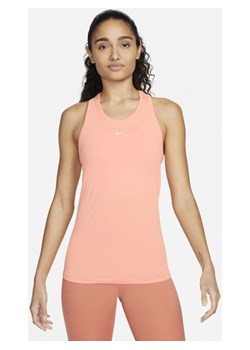 Damska koszulka bez rękawów o dopasowanym kroju Nike Dri-FIT ADV Aura - Pomarańczowy ze sklepu Nike poland w kategorii Bluzki damskie - zdjęcie 135481013