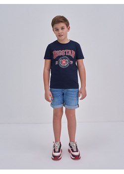 Koszulka chłopięca z nadrukiem granatowa Alastor 403 ze sklepu Big Star w kategorii T-shirty chłopięce - zdjęcie 135487284