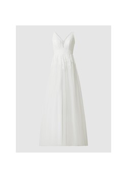 Suknia ślubna z etolą ze sklepu Peek&Cloppenburg  w kategorii Sukienki - zdjęcie 135512621