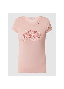 T-shirt z nadrukiem model ‘Florah’ ze sklepu Peek&Cloppenburg  w kategorii Bluzki damskie - zdjęcie 135516642