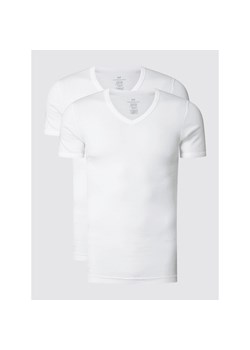 T-shirt z bawełny w zestawie 2 szt. ze sklepu Peek&Cloppenburg  w kategorii T-shirty męskie - zdjęcie 135611403
