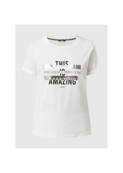 T-shirt z napisem ze sklepu Peek&Cloppenburg  w kategorii Bluzki damskie - zdjęcie 135616080