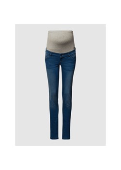 Jeansy ciążowe o kroju slim fit z dodatkiem streczu ze sklepu Peek&Cloppenburg  w kategorii Spodnie ciążowe - zdjęcie 135616521
