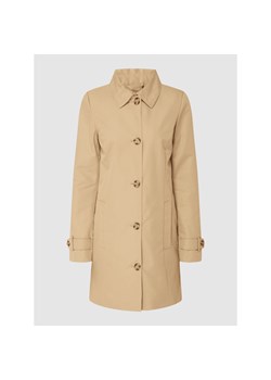 Krótki płaszcz z mieszanki bawełny ze sklepu Peek&Cloppenburg  w kategorii Płaszcze damskie - zdjęcie 135618594