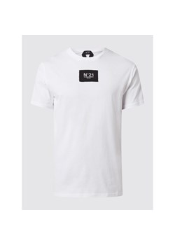 T-shirt z bawełny ze sklepu Peek&Cloppenburg  w kategorii T-shirty męskie - zdjęcie 135619630