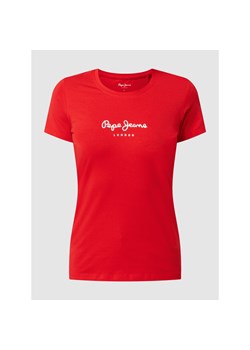 T-shirt z nadrukiem model ‘New Virginia’ ze sklepu Peek&Cloppenburg  w kategorii Bluzki damskie - zdjęcie 135621262