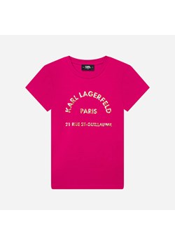 Bluzka dziewczęca Karl Lagerfeld - sneakerstudio.pl