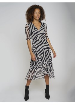 Sukienka ze wzorem w zebrę Rino & Pelle Joline ze sklepu Eye For Fashion w kategorii Sukienki - zdjęcie 135704504