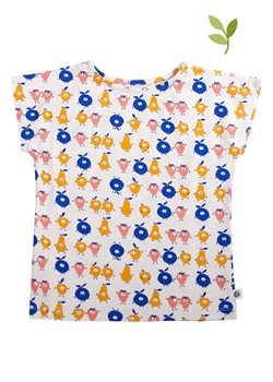 ONNOLULU Koszulka &quot;Ada Fruit&quot; w kolorze żółto-biało-niebieskim ze sklepu Limango Polska w kategorii Bluzki dziewczęce - zdjęcie 135728831