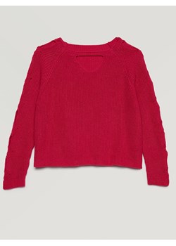 Sweter w kolorze różowym ze sklepu Limango Polska w kategorii Swetry dziewczęce - zdjęcie 135732330