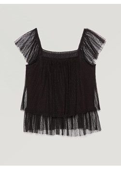 Bluzka w kolorze czarnym ze sklepu Limango Polska w kategorii Bluzki dziewczęce - zdjęcie 135732602